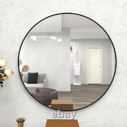 New High Quality Wall Circle Mirror Large Round Black Farmhouse Circular Mirror