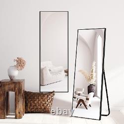NicBex Full Length Mirror, 51x16 Inch Aluminum Alloy Frame Large Wall Mirror