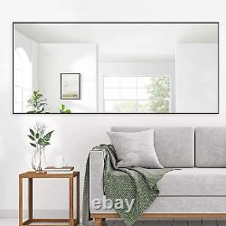 Oversized Full Length Mirror Floor Wall Mirror Leaning Large Wall Mounted Mirror