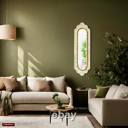 Peruvian Extra Large Skinny Narrow Mirror 39.4 tall Home Wall Room Decor