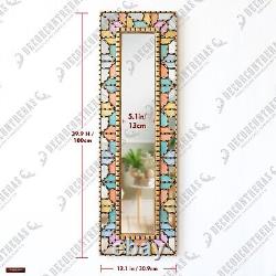 Peruvian Large narrow Wall Mirror 39.9tall for Wall Decor, living room, hallway