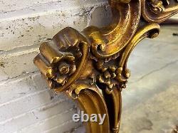 Regency Decorative Ornate Large Wall Mounted Gold Accent Mirror 4 ½ x 57 x 50