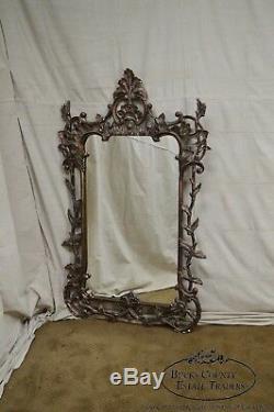 Rococo Style Large Ornate Carved Wall Mirror