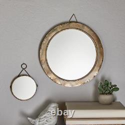 Round Mirror Large, 10 Dia x 0.5D, Wall Mirrors, Set of 1