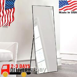 Self Full Length Floor Mirror 43x16 Large Wall Mirror Hanging or Leaning Room