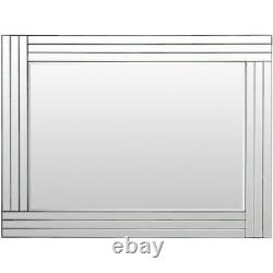 Seymour Large Wall Mirror by Surya, Silver SEY4000-M
