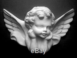 Silicone Rubber Mould Large Cherub Mirror Moulding / Wall Plaque