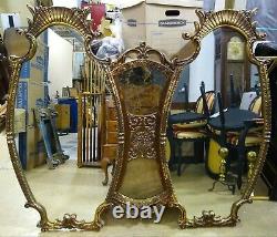 Union City Mirror & Table Co. Large Gold Decorative Wall Mirror
