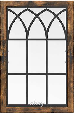 VASAGLE Wall Mirror, Large Rectangle Window Mirror, Home Decor for Living Room