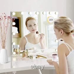 Vanity Mirror Makeup Mirror with Lights, Large Hollywood Lighted Vanity Mirror wi