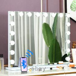 Vanity Mirror with 18 LED Extra Large Hollywood Lighting Cosmetic Makeup Mirror