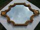 Vintage Ornate Large Mirror 20x31 Wall Hanging Rococo Style Wood Gold Gesso VTG