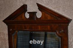 Vintage Traditional Style Large Sized Mahogany Wall Mirror
