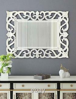 Vintage Venetian Large Wall Mirror Rectangle 32 x 42 Decorative Mirrors