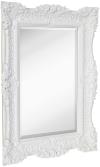 Vintage Wall Mirror Large Ornate White Gloss Baroque Frame Mirror Antique Lo
