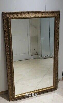 Vinyage Lebrun Large Gold Frame Mirror 58 X 38