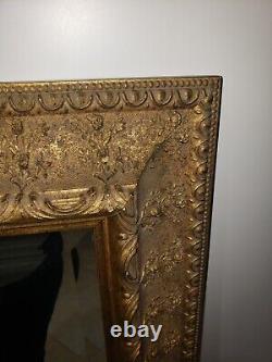 Vinyage Lebrun Large Gold Frame Mirror 58 X 38