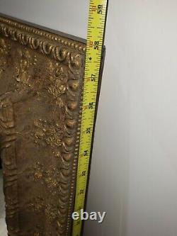 Vinyage Lebrun Large Gold Frame Mirror 58 X 38