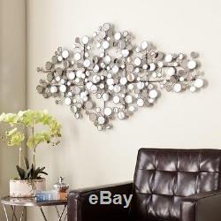 Wall Decor Mirror Metal Art Home Sculpture Abstract Hanging Mirrors Modern Large