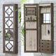Wall Jewelry Armoire With Mirror Large Mounted Organizer Locking Cabinet Light