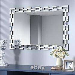 Wall Mirror Decorative 27.5 39.3 Inches Large Rectangular 27.5×39.9