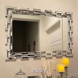 Wall Mirror Decorative 27.5 39.3 Inches Large Rectangular 27.5×39.9