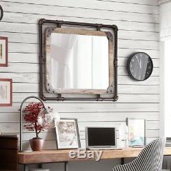 Wall Mirror Vanity Bathroom Mirrors Decorative Large Framed Industrial Farmhouse