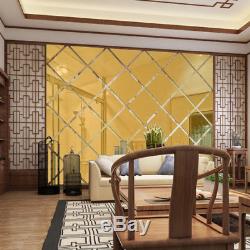 Wall Stickers Home Decoration Acrylic Wall Sticker Mirrored Decoration Mirror