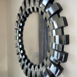 Wall mirror large Round 32 Round Modern Chrome