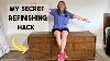 Watch My Secret Refinishing Hack Furniture Makeover Furniture Flip